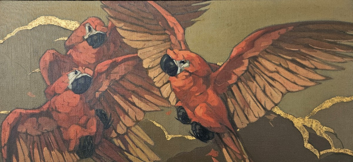Yvonne Herzig (1895 - 1968) — The Macaws-photo-3