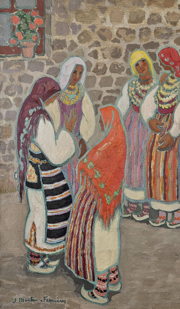 Jacques Martin Ferrières (1893 - 1972) — Yugoslavia, Young Women-photo-2