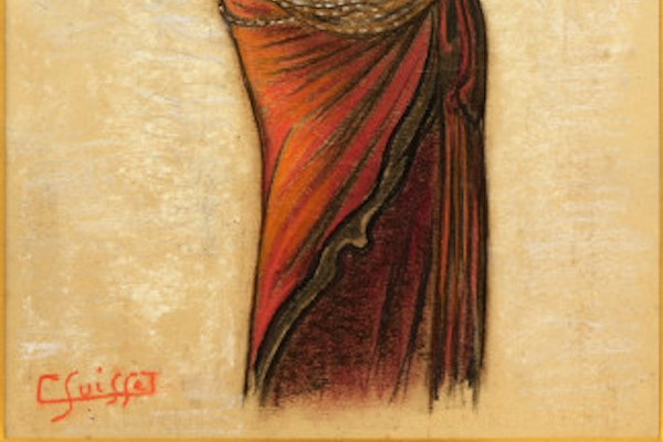 Gaston Suisse (1896 - 1988) — Swahili Woman In Profile-photo-4