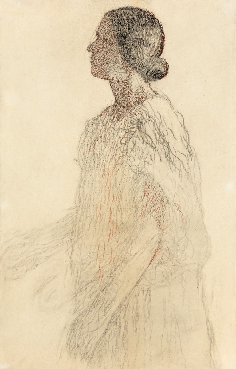Henri Martin (1860 - 1943) — Standing Muse, Circa 1935