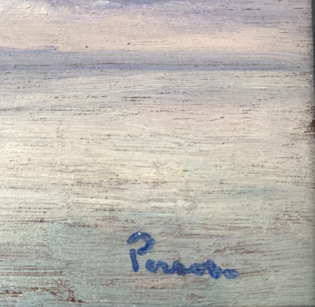 Henri Person (1876 - 1926) — The Gulf Of Saint-tropez Under Stormy Skies-photo-2