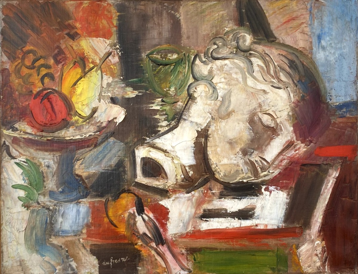 Charles Dufresne (1876 - 1938) — Tête en plâtre