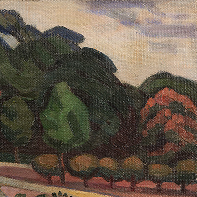  André Lhote (1885 - 1962) — Jardin public à Bordeaux, 1908-photo-3