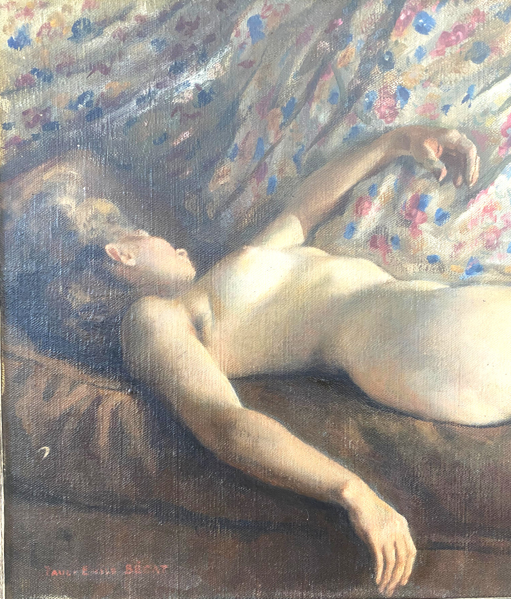 Paul-emile Becat (1885 - 1960) — Reclining Nude-photo-3