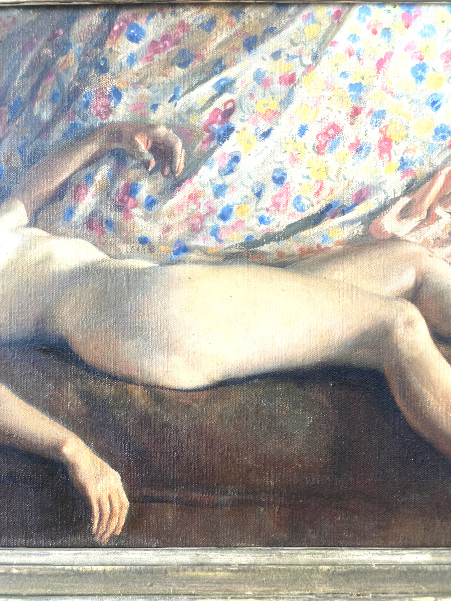 Paul-emile Becat (1885 - 1960) — Reclining Nude-photo-4