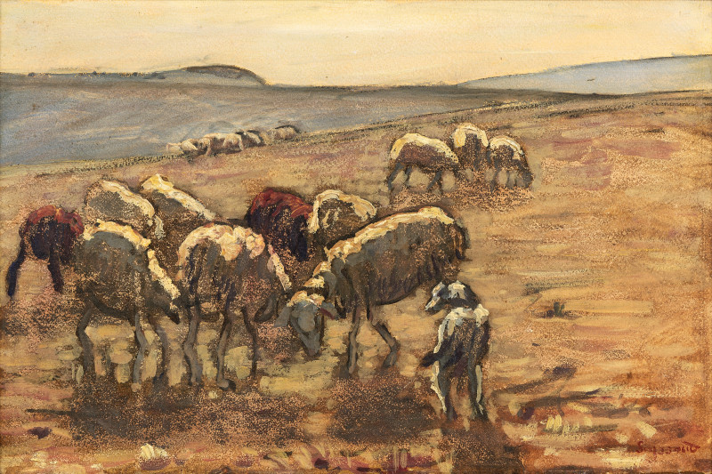  René Seyssaud (1867 - 1952) — The Sheep, Circa 1899