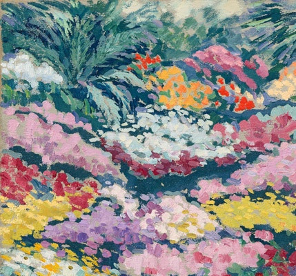 Jacques Martin Ferrieres (1893 - 1972) — Parterre de marguerites-photo-2