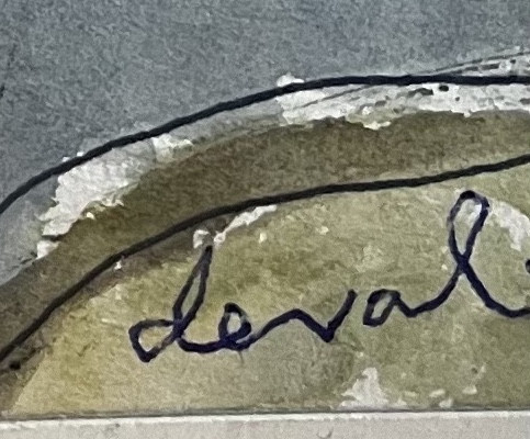 Pierre Deval (1897 - 1993) — At The Café, Paris, Champs Elysées-photo-1