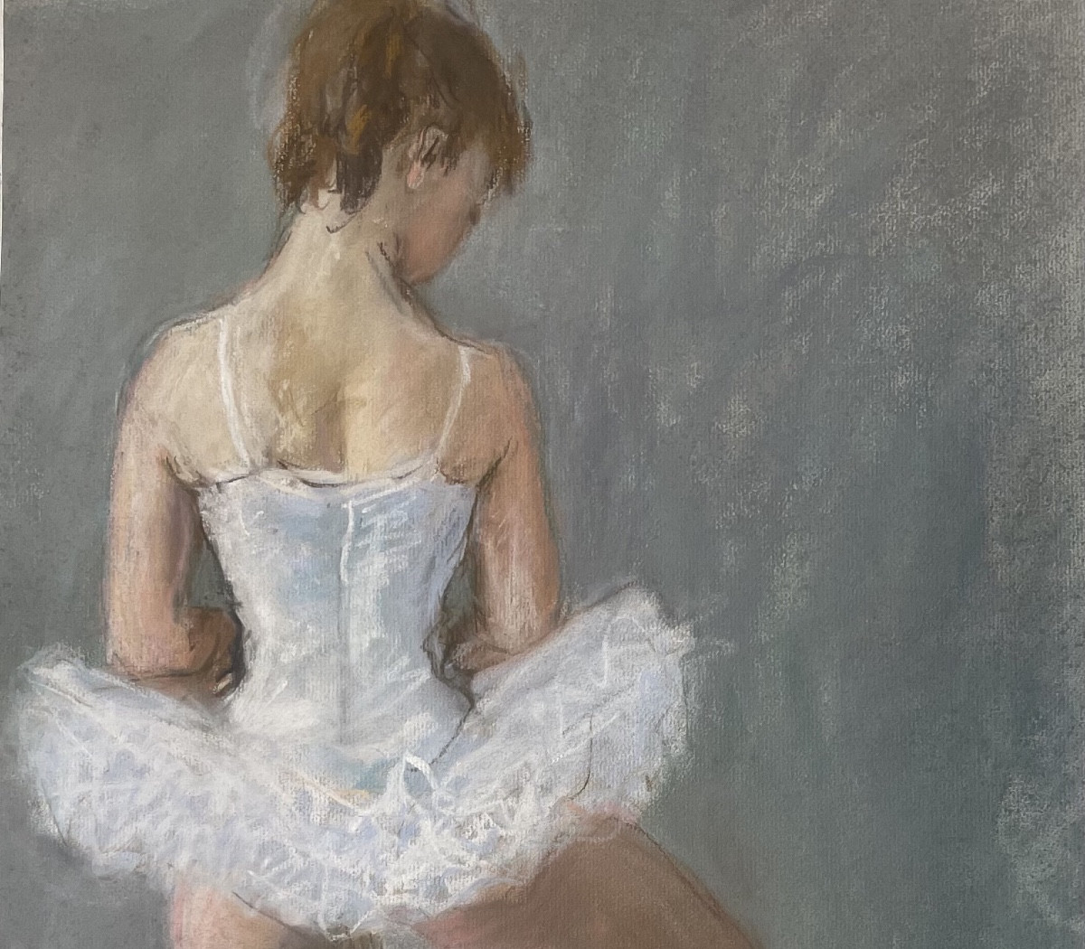 Pierre Deval (1897 - 1993) — Ballerina In A White Tutu-photo-2