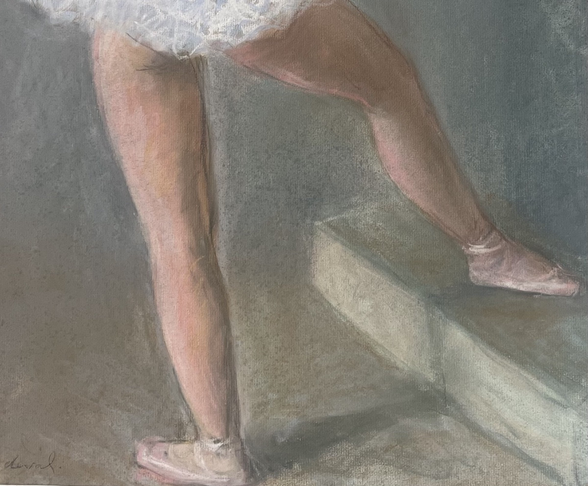 Pierre Deval (1897 - 1993) — Ballerina In A White Tutu-photo-3