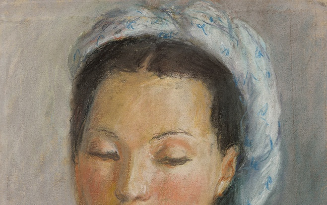 Pierre Deval (1897 - 1993) — Portrait de Yolande-photo-2