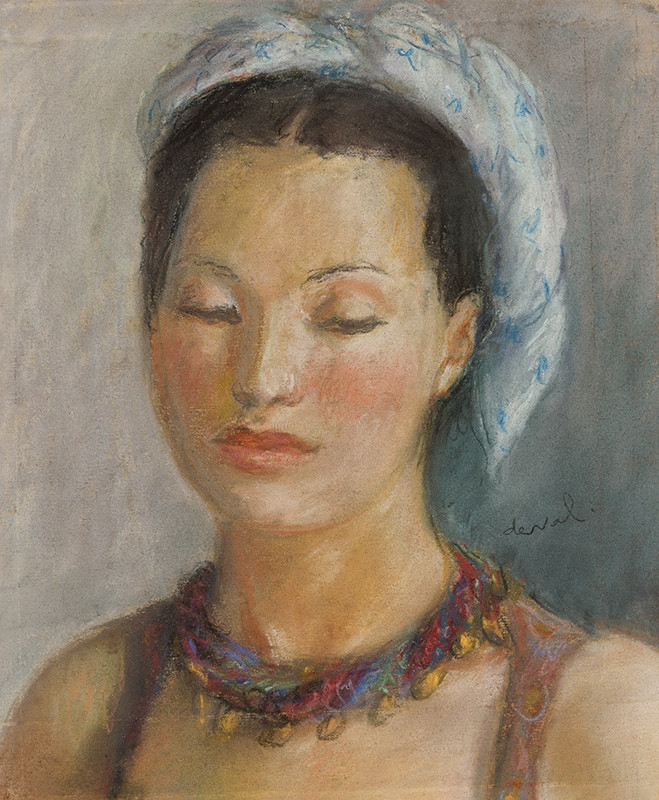 Pierre Deval (1897 - 1993) — Portrait de Yolande