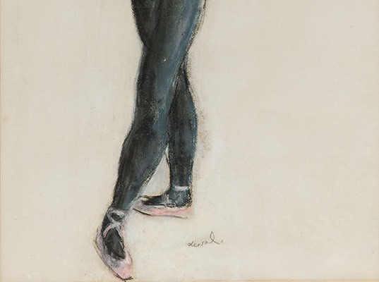 Pierre Deval (1897 - 1993) — Portrait Of A Dancer-photo-3