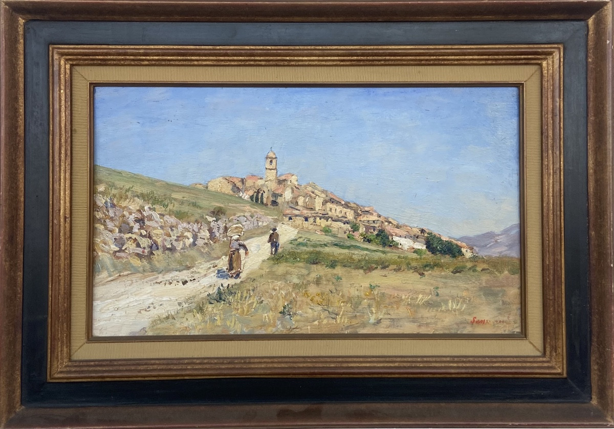 René Seyssaud (1867 - 1952) — Village In Provence-photo-4