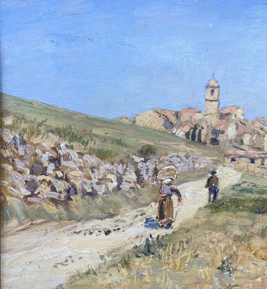 René Seyssaud (1867 - 1952) — Village In Provence-photo-1