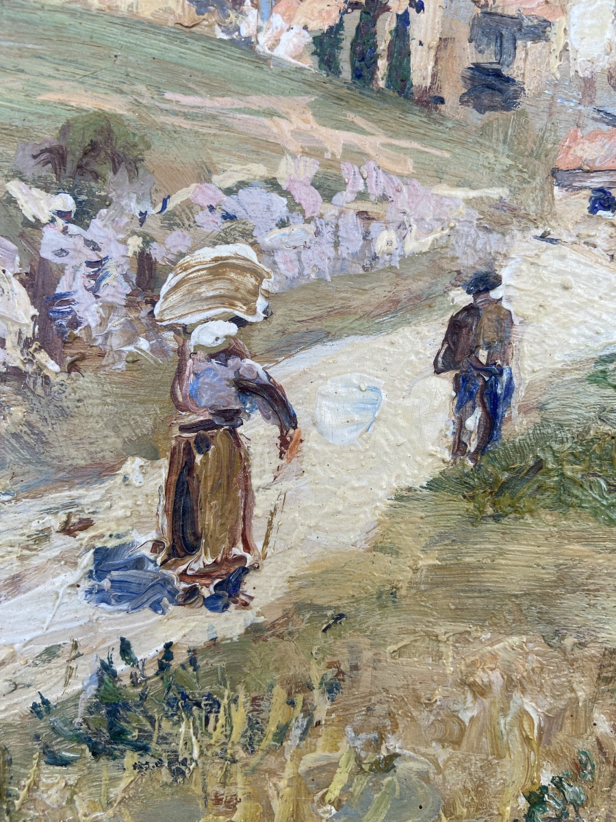 René Seyssaud (1867 - 1952) — Village In Provence-photo-6