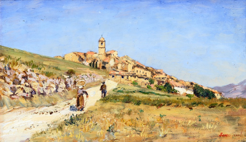 René Seyssaud (1867 - 1952) — Village In Provence