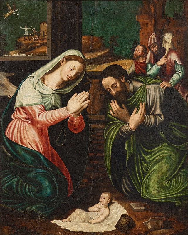 17th-century Spanish School (1600-1700) — The Nativity-photo-2