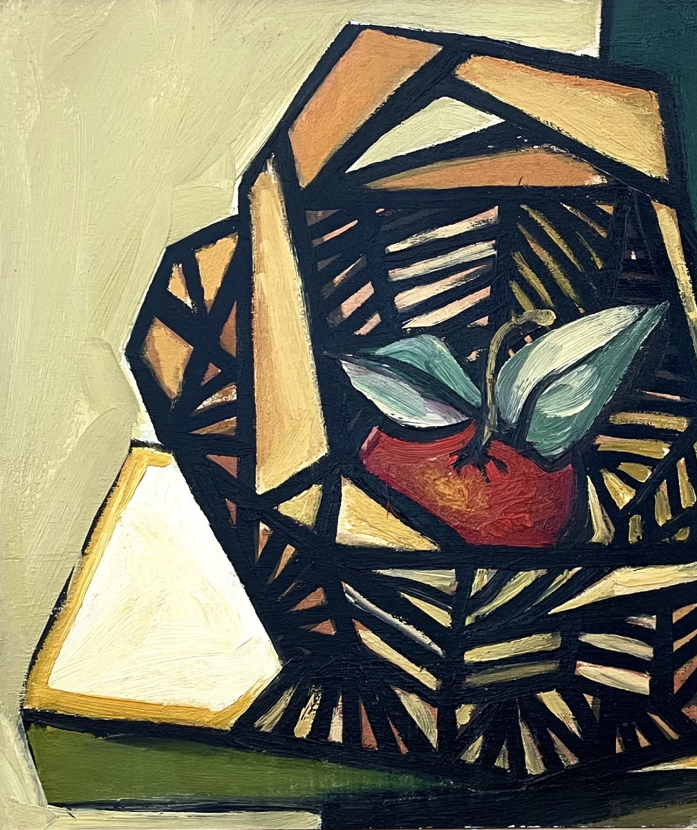 Georges-Henri Pescadère (1915 - 2003) — Le panier noir, mai 1977-photo-2