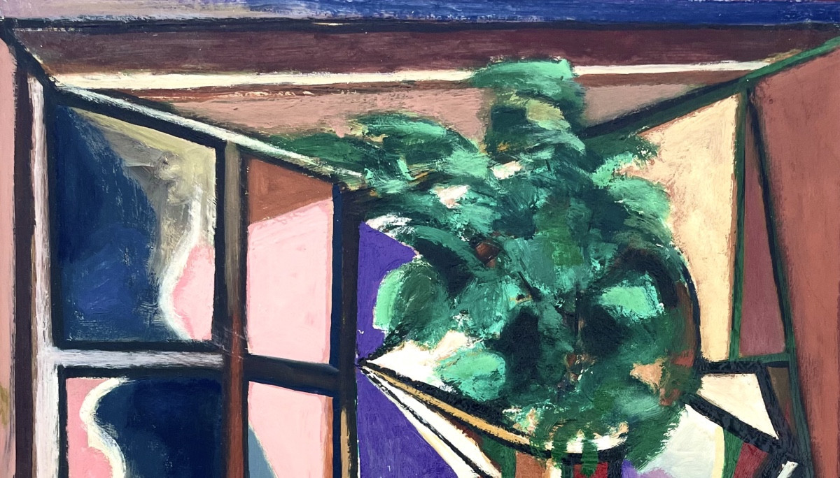 Georges-Henri Pescadère (1915 - 2003) — Feuillage dans un broc, 1977-1981-photo-2