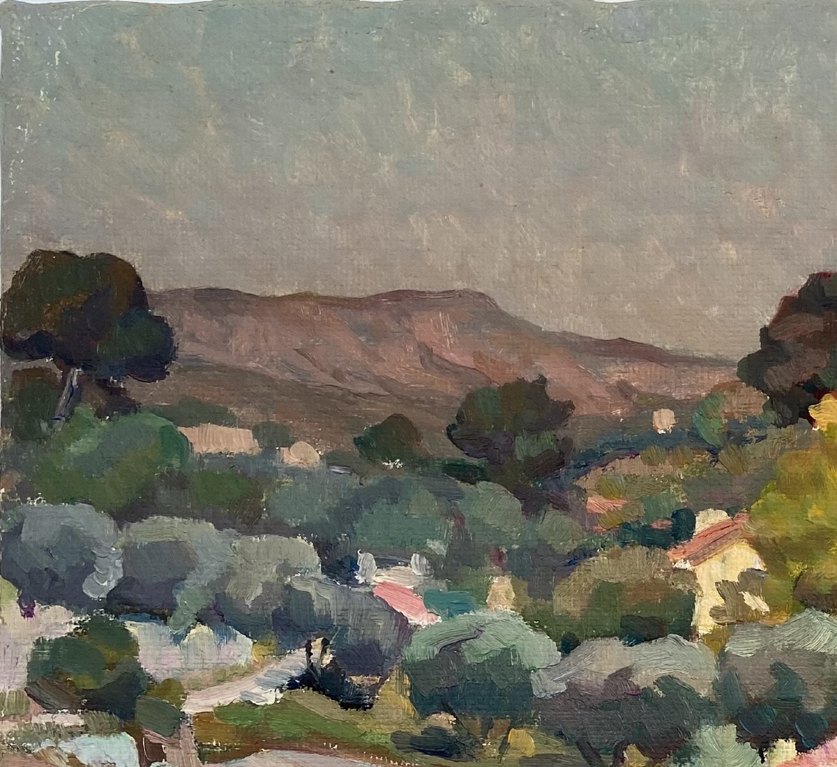 Jos Henri Ponchin (1897 - 1981) — Maisonnette dans la campagne-photo-2