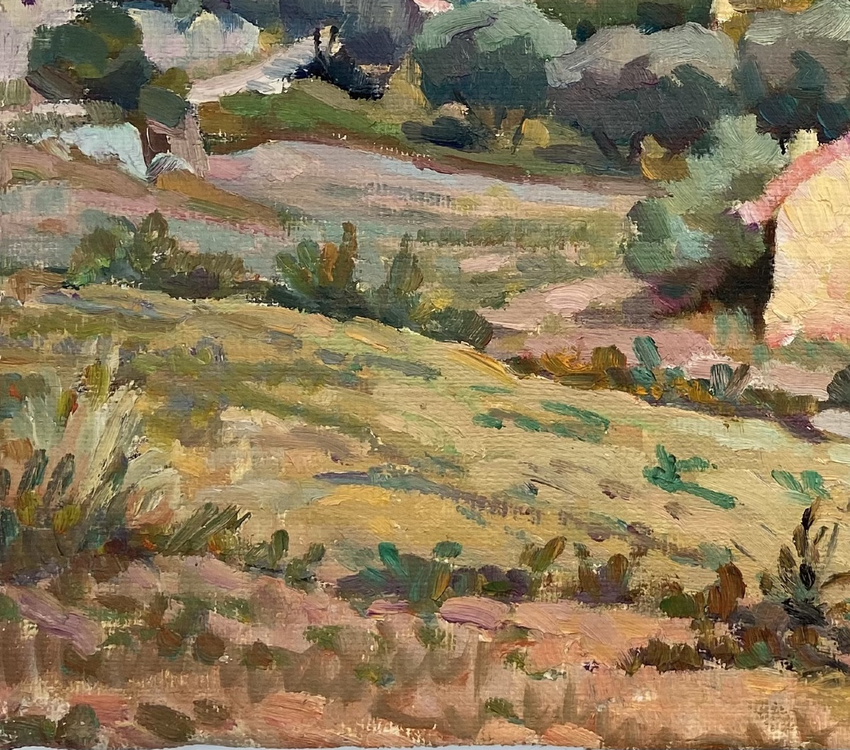 Jos Henri Ponchin (1897 - 1981) — Maisonnette dans la campagne-photo-1