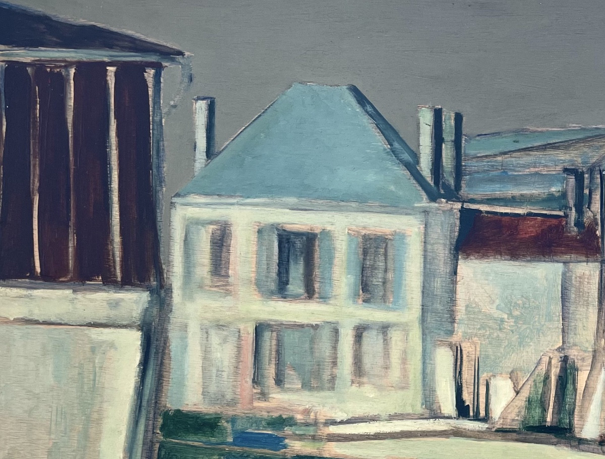Georges-henri Pescadère (1915 - 2003) — "rimbaud's House In Charleville", 1955-photo-2