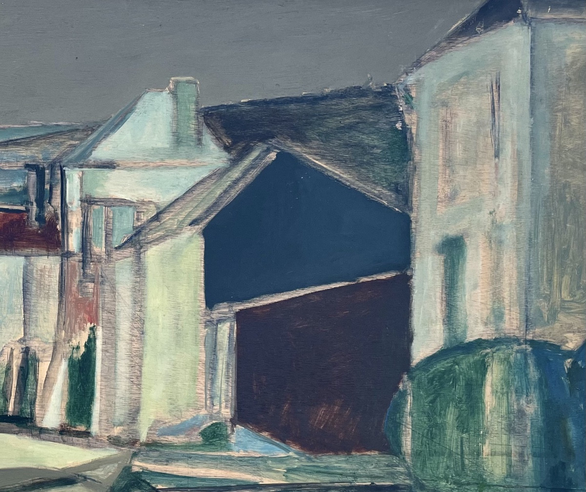 Georges-henri Pescadère (1915 - 2003) — "rimbaud's House In Charleville", 1955-photo-3