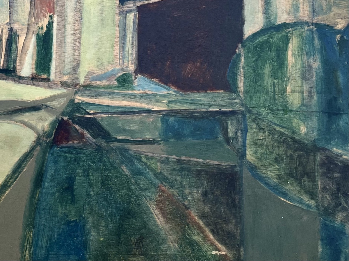 Georges-henri Pescadère (1915 - 2003) — "rimbaud's House In Charleville", 1955-photo-1