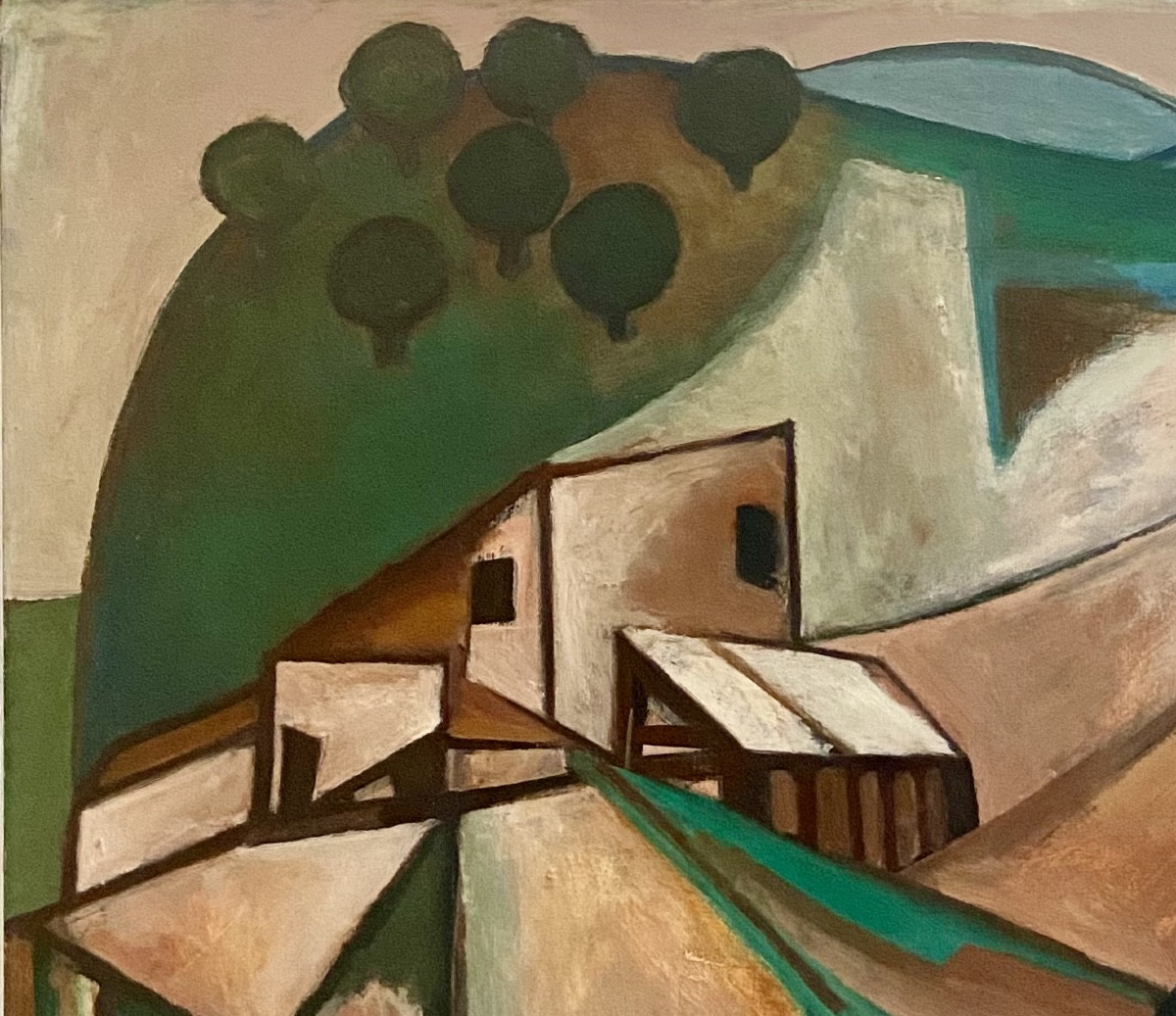 Georges-henri Pescadère (1915 - 2003) — "savacane Landscape Vi", July 1979-photo-2