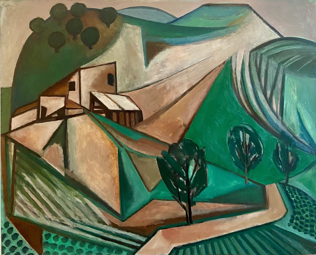 Georges-henri Pescadère (1915 - 2003) — "savacane Landscape Vi", July 1979