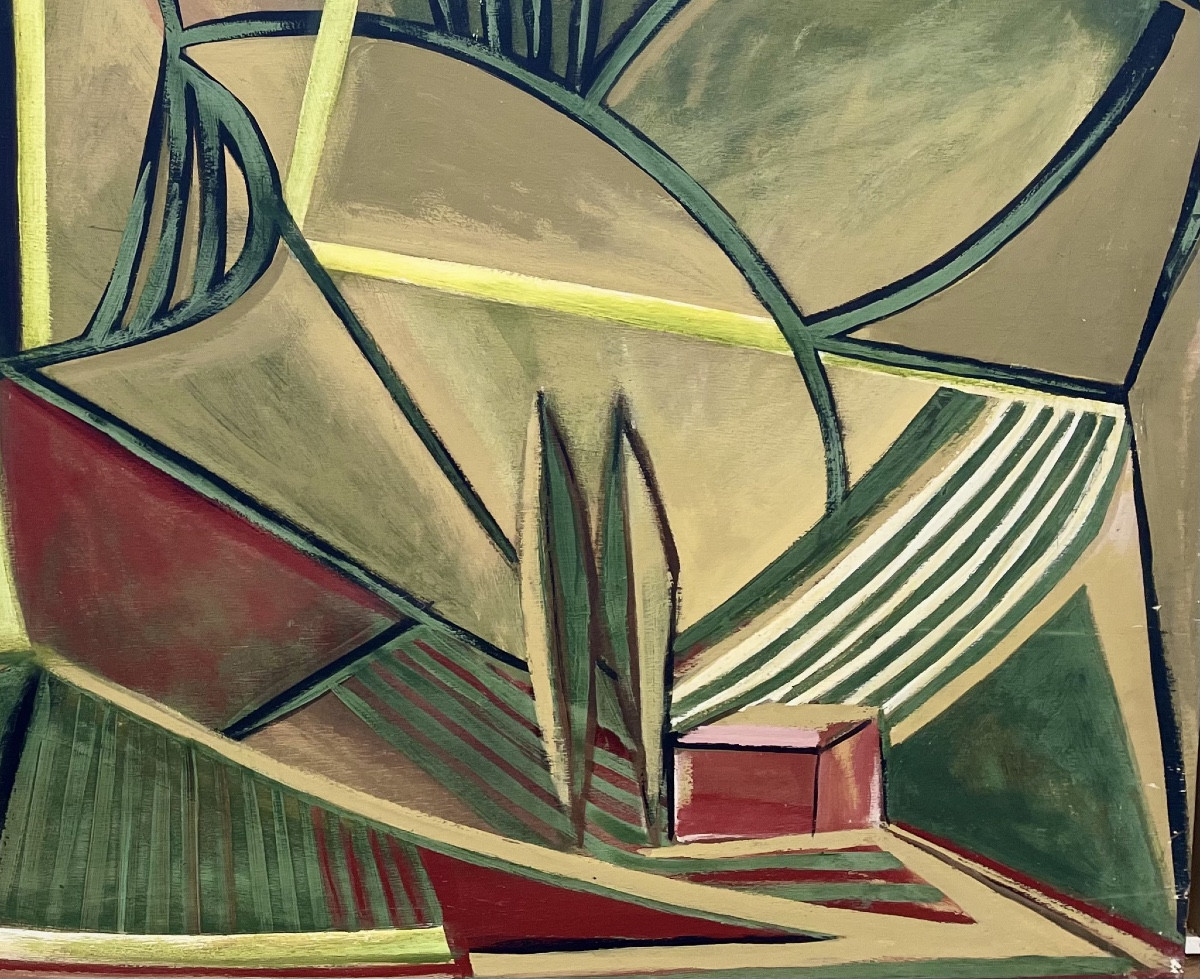 Georges-henri Pescadère (1915 - 2003) — In The Heart Of The Valley, July 1978-photo-1