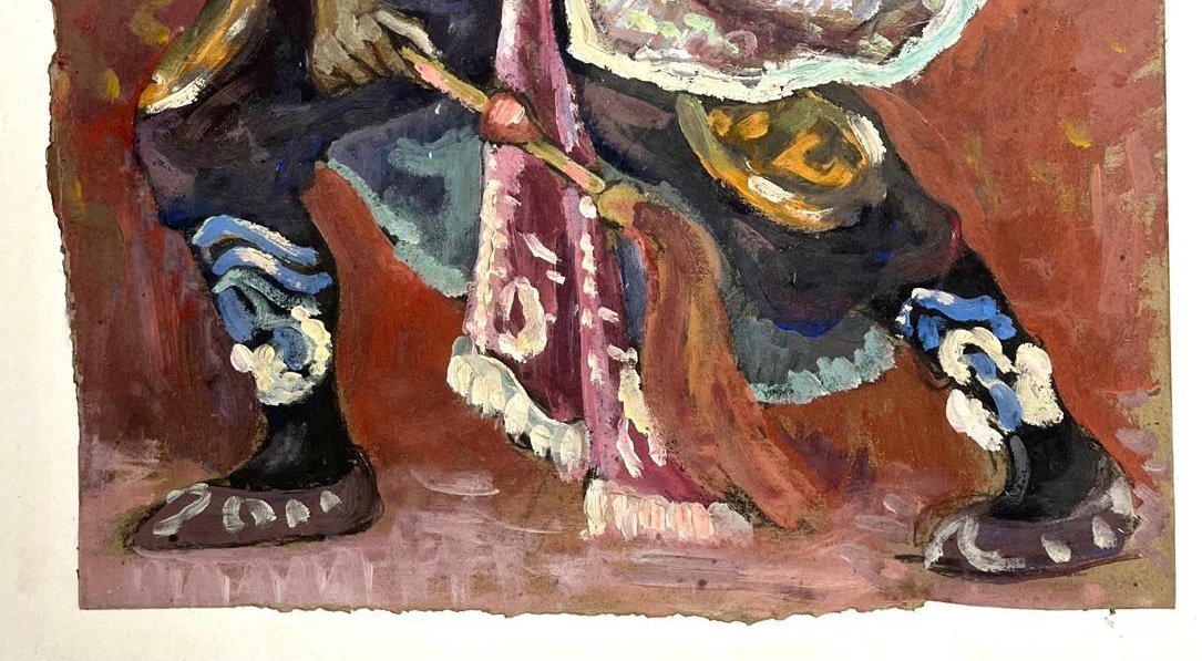 Jos Henri Ponchin (1897 - 1981) — Figure In Costume-photo-4