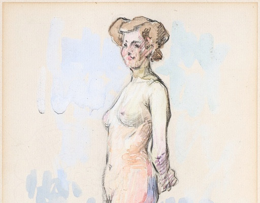 Henri Person (1876 - 1926) — Standing Nude-photo-2