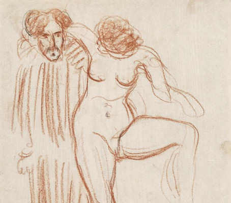 Henri Manguin (1874 - 1949) — Ravel And The Model, Circa 1900-photo-2