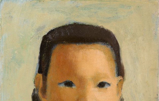 Joseph Inguimberty (1896 - 1971) — Portrait d'enfant, Vietnam-photo-2