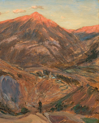 René Seyssaud (1867 - 1952) — Mountainous Landscape-photo-4