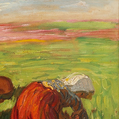 René Seyssaud (1867 - 1952) — The Gleaners, Circa 1900-photo-3