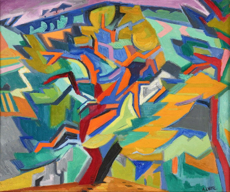 André Lhote (1885 - 1962) — Le pin foudroyé, 1958