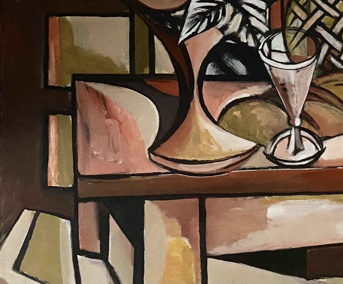 Georges-Henri Pescadère (1915 - 2003) — "Table garnie I", février 1977-photo-4