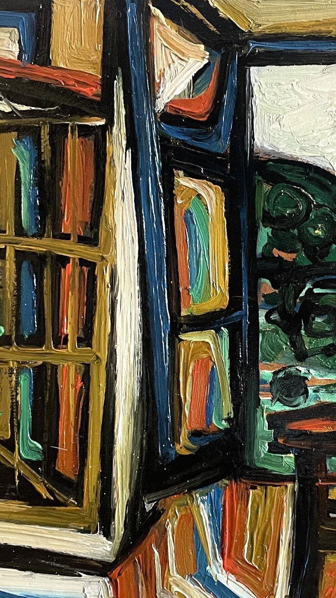 Georges-henri Pescadère (1915 - 2003) — Cage, Open Window-photo-3