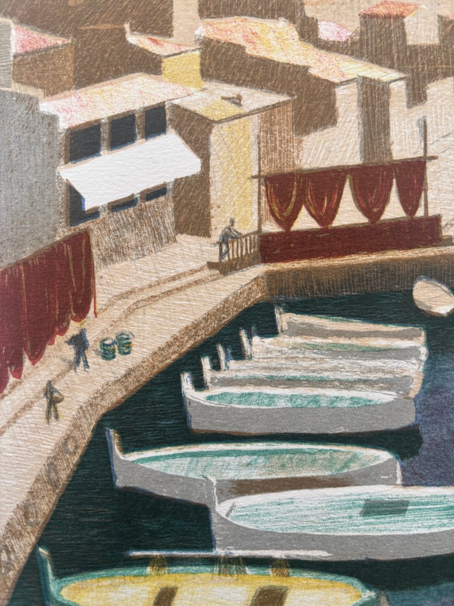 Joseph Inguimberty (1898-1971) - Le Vallon Des Auffes-photo-2