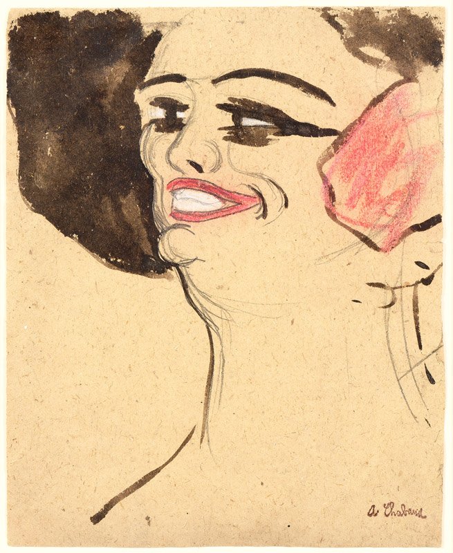 Auguste Chabaud (1882-1955) — La goulue, vers 1907