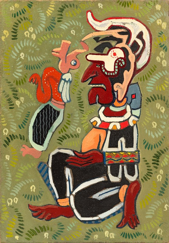 Jacques Martin Ferrières (1893 - 1972) - Quetzalcoatl 2