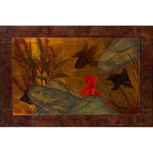 Gaston Suisse (1896 - 1988) — Poissons japonais