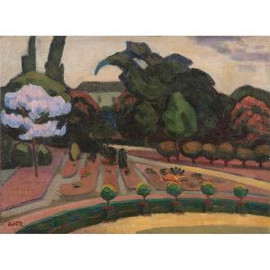  André Lhote (1885 - 1962) — Jardin public à Bordeaux, 1908