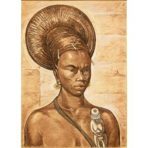  Gaston Suisse (1896 - 1988) — Mangbetu Woman