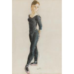 Pierre Deval (1897 - 1993) — Portrait de danseuse