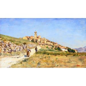 René Seyssaud (1867 - 1952) — Village en Provence