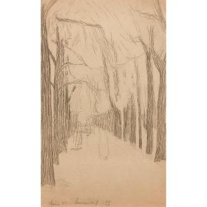 Henri Martin (1860-1943) - Allée du Luxembourg